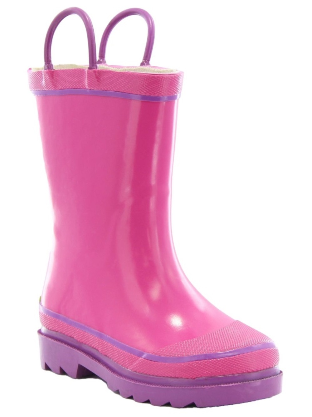 Western Chief Firechief 2 Rain Boot in Pink Girl Size 2